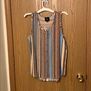 Multi-colored tank top